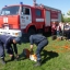 Дубенські школярі надягали костюми пожежників на швидкість