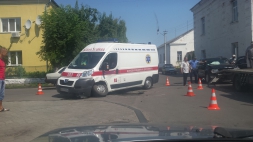 Чергове ДТП В Дубно на перетені вулиць Лисенка і Свободи (Відео)