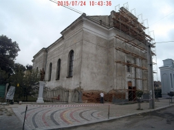 На фасаді костелу знову з'явиться напис "GLORIA TIBI DOMINE"