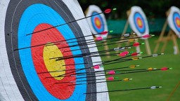 Дубенські діти позмагалися у стрільбі з лука