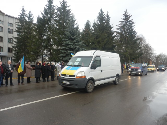 Дубенчани провели двох Героїв з Тернопільщини