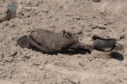 РЕШТКИ СКЕЛЕТУ СОЛДАТА ЧАСІВ ДРУГОЇ СВІТОВОЇ ВІЙНИ ПЕРЕПОХОВАЮТЬ