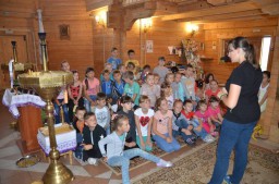 У таборі при УГКЦ розважають дітей гості із Словаччини