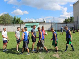 Засуджені Дубенської колонії позмагалися у футбольному турнірі
