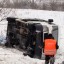 Перекинувся мікроавтобус із паломниками