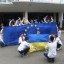 У зв'язку з безвізом у Дубні замайоріли прапори України та ЄС 0