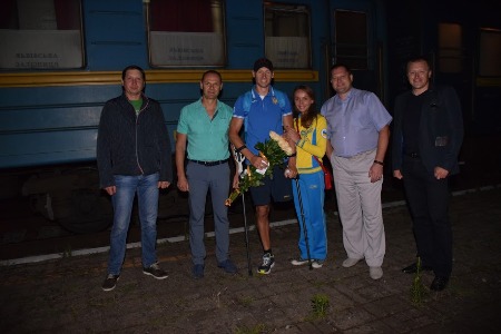 Срібний чемпіон Європи прибув вночі у Дубно