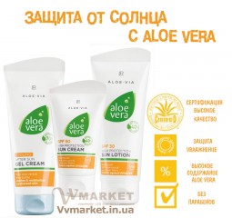 Солнцезащитный крем, спрей, лосьон, гель - средства из Германии с Aloe Vera