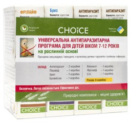 Фітокомплекс Універсальна антипаразитарна програма для дітей віком 7-12 років