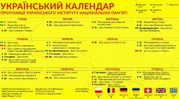 Новий календар свят в Україні