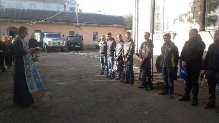 Юнаків з Дубенщини відправили на строкову службу