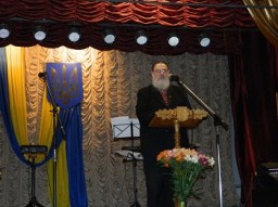 З дубенчанами зустрівся відомий перекладач Острозької Біблії Рафаїл Турконяк