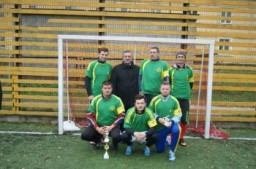 Команда "Джокер" перемогла на місцевому чемпіонаті з міні-футболу