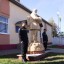 У дубенських вогнеборців новий оберіг - скульптура Рятівника