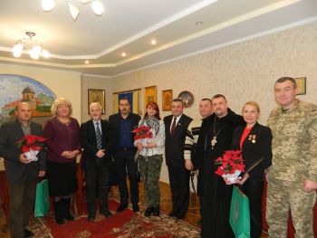 У мерії привітали волонтерів та капеланів
