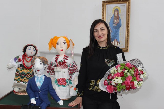 У Дубенському замку відкрили виставку майстрині з Луцька