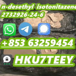 N-Desethyl Isotonitazene,2732926-24-6,Safety delivery(+853 63259454)