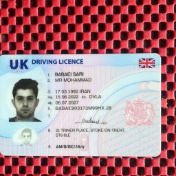 Driver's license, ID card, original database-registered Driver's license, ID card, original database-registered