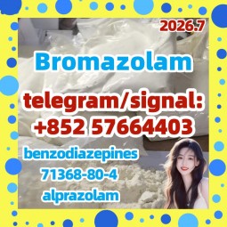 Cas 71368-80-4 Bromazolam 99.8% white powder