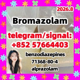 Cas 71368-80-4 Bromazolam Pink