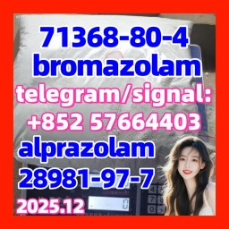 CAS:28981-97-7 Alprazolam 71368-80-4,Bromazolam CAS:28981-97-7 Alprazolam 71368-80-4,Bromazolam