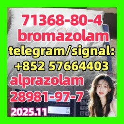 alprazolam 28981-97-7 Benzodiazepines bromazolam 71368-80-4 China supplier China factory supply alprazolam 28981-97-7 Benzodiazepines bromazolam 71368-80-4 China supplier China factory supply