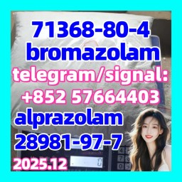 Alprazolam CAS 28981–97–7 powder top quality99% Purity CAS:71368-80-4 Bromazolam Factory Price Alprazolam CAS 28981–97–7 powder top quality99% Purity CAS:71368-80-4 Bromazolam Factory Price