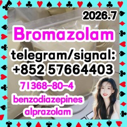 Chemical Raw Material CAS 71368-80-4 bromazolam  In Stock Safe Delivery