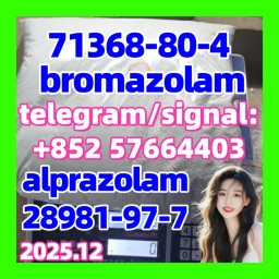 cas 28981-97-7 alprazolam nice quality CAS:71368-80-4 Bromazolam cas 28981-97-7 alprazolam nice quality CAS:71368-80-4 Bromazolam