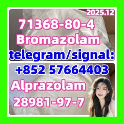 71368-80-4/ Bromazolam cas 28981-97-7 Alprazolam High quality 71368-80-4/ Bromazolam cas 28981-97-7 Alprazolam High quality