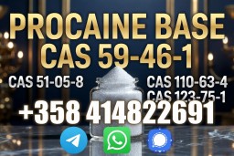 Прокаиновый порошок CAS 59-46-1 в продаже с безопасной доставкой+358414822691